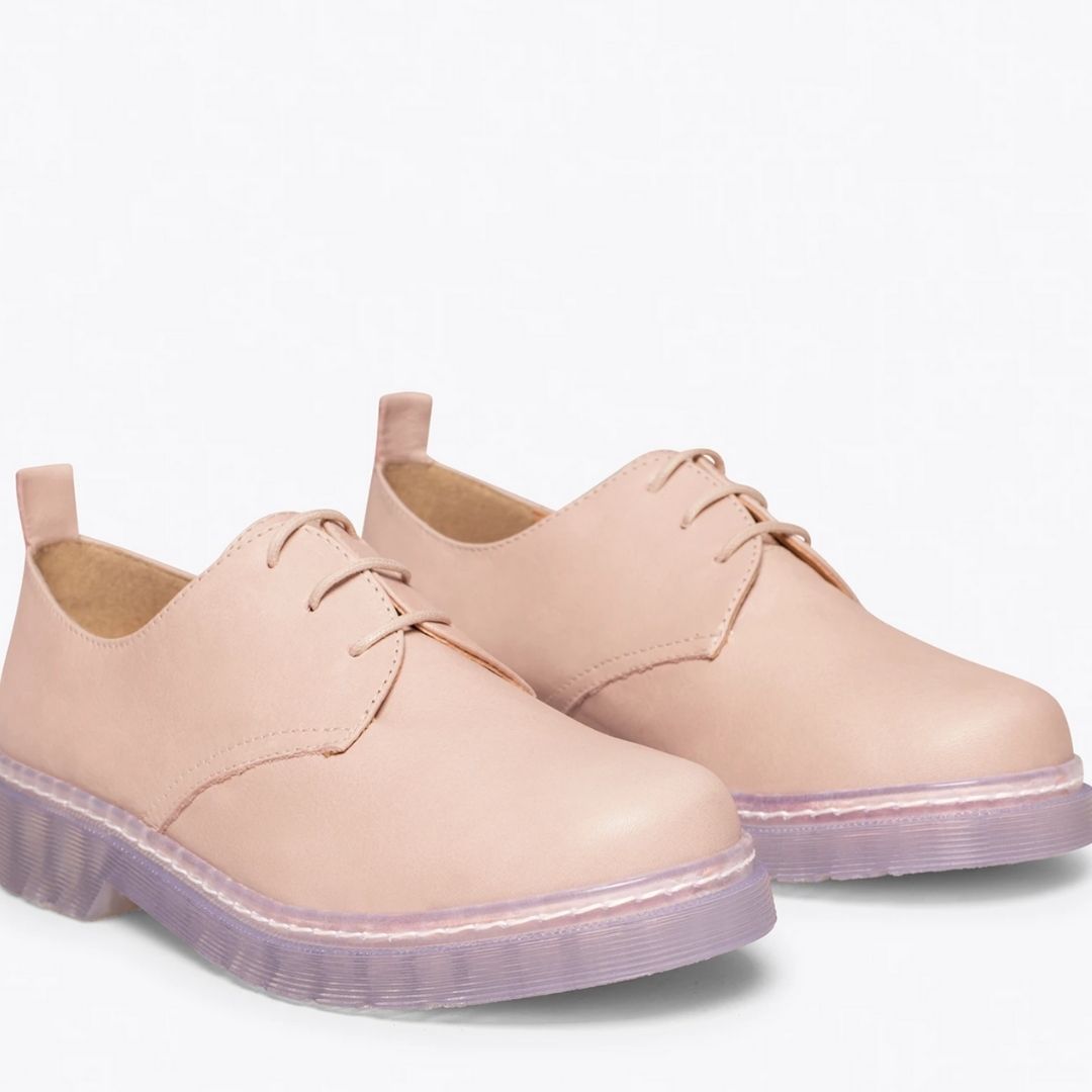 Palas con Plataforma y Plantilla de Gel Zapatos miMaO Sandalias de Mujer de Piel Hechas en España 